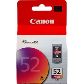 Cartouche d'encre Photo d'origine OEM Canon CL52 Haut Rendement