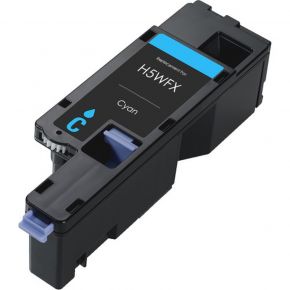 Cartouche Couleur Cyan Compatible Dell 593-BBJU (H5WFX / VR3NV) pour Imprimante Dell E525w