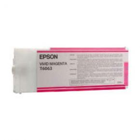 Cartouche d'encre Magenta Compatible Epson T606300 (T6063) Haut Rendement