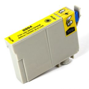 Cartouche d'encre Jaune Compatible Réusinée Epson T099420 (T0994) pour Imprimante Artisan 700, 800