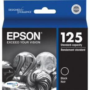 Cartouche d'encre Noir d'origine OEM Epson T125120 (T1251) Capacité Standard