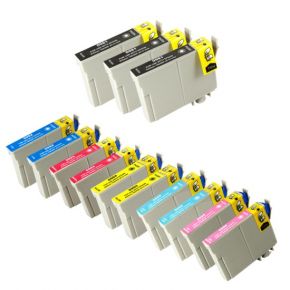 Ensemble de 13 Cartouches d'encre Compatibles Epson T098 / T099