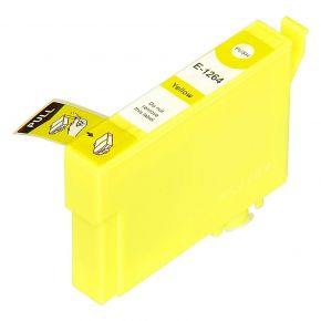 Cartouche Encre Compatible EPSON T126420 (T1264) - Jaune Haut Rendement