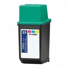 Cartouche d'encre Couleur Réusinée Hewlett Packard 51625A (HP 25) Tricolore