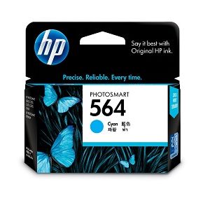 Cartouche d'encre Cyan d'origine OEM Hewlett Packard SY CB318WN (HP 564)