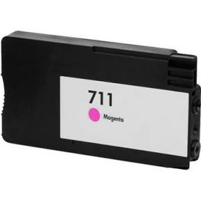 Cartouche d'encre Magenta Réusinée Hewlett Packard CZ131A (HP 711) Haut Rendement