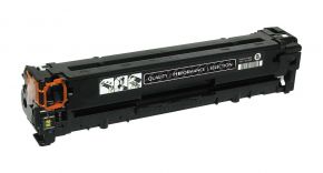 Cartouche Toner Laser Noir Réusinée Hewlett Packard CB540A pour Imprimante Laserjet Couleur Séries CP1215, CP1515 & CM1312