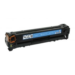 Cartouche Toner Laser Cyan Réusinée Hewlett Packard CB541A pour Imprimante Laserjet Couleur Séries CP1215, CP1515 & CM1312