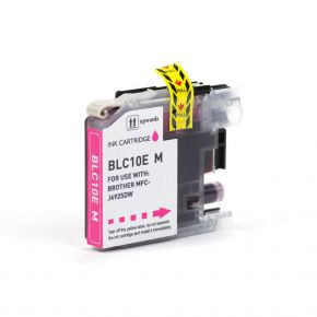 Cartouche encre compatible BROTHER LC10E Magenta - Extra Haut Rendement - Magenta