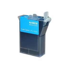 Cartouche d'encre Cyan Compatible Brother LC21C