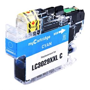 Cartouche d'encre Cyan Compatible Brother LC3029C XXL Haut Rendement (Séries LC3029)