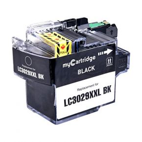 Cartouche d'encre Noir Compatible Brother LC3029BK XXL Haut Rendement (Séries LC3029)