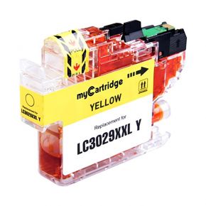 Cartouche d'encre Jaune Compatible Brother LC3029Y XXL Haut Rendement (Séries LC3029)