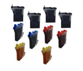 Cartouches d'encre Compatibles Brother LC31 (Ensemble de 10 cartouches)