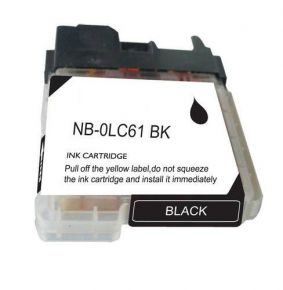 Cartouche d'encre Noir Compatible Brother LC61Bk