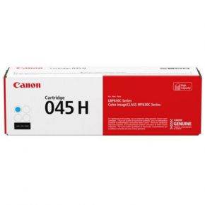 Cartouche Toner Laser Originale Canon 045H - Haut Rendement Cyan
