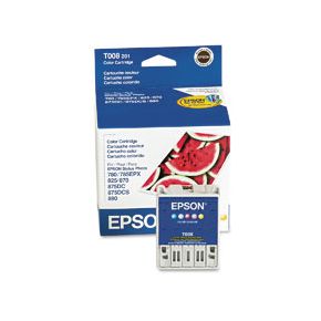 Cartouche d'encre Couleur d'origine OEM Epson T008201 (T008)
