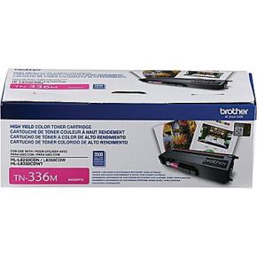 Cartouche Laser Toner Originale OEM BROTHER TN-336M - Haut Rendement - Magenta