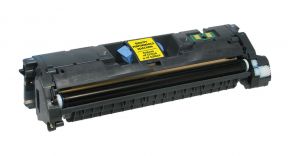 Cartouche Toner Laser Jaune Réusinée Hewlett Packard Q3962A pour Imprimante Laserjet Couleur Séries 2550