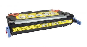 Cartouche Toner Laser Jaune Réusinée Hewlett Packard Q7562A pour Imprimante Laserjet Couleur Séries 3000