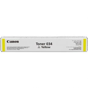 Cartouche Toner Jaune Originale Canon 034 (9451B001)