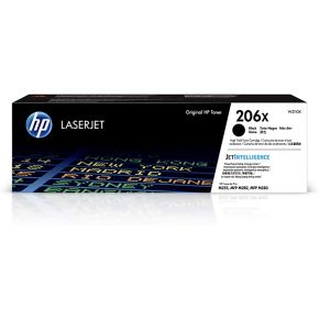 Cartouche Toner Laser Noir Originale OEM Hewlett Packard W2110X (HP 206X) Haut Rendement