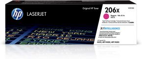 Cartouche Toner Laser Magenta Originale OEM Hewlett Packard W2113X (HP 206X) Haut Rendement