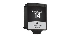 Cartouche d'encre Noir Réusinée Hewlett Packard C5011DN / C5011AN (HP 14)