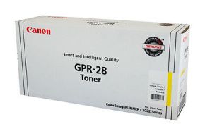 Cartouche Toner Laser OEM CANON GPR28 / 1657B004AA - Jaune