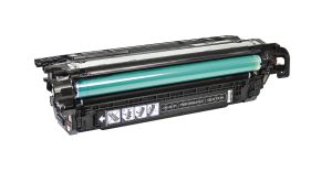 Cartouche Toner Laser Noir Réusinée Hewlett Packard CE260A pour Imprimante Laserjet Couleur Séries CP4025 & CP4525