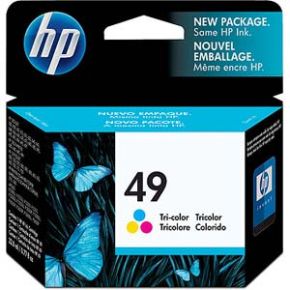 Cartouche d'encre Couleur d'origine OEM Hewlett Packard 51649A (HP 49) Tricolore
