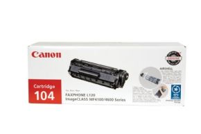 Cartouche Toner Laser Noir d'origine OEM Canon 104