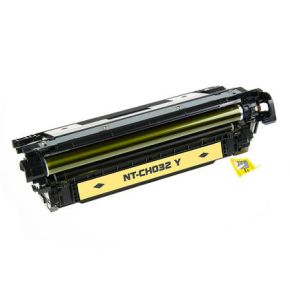 Cartouche Toner Laser Jaune Réusinée Hewlett Packard CF032A (HP 646A) Haut Rendement Pour Imprimante HP Laserjet Entreprise CM4540