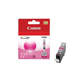 Cartouche d'encre Magenta d'origine OEM Canon 2948B001 (CLI-221)