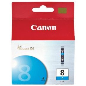 Cartouche d'encre Cyan d'origine OEM Canon CLI8C