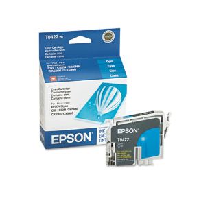 Cartouche d'encre Cyan d'origine OEM Epson T042220 (T0422)