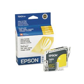 Cartouche d'encre Jaune d'origine OEM Epson T042420 (T0424)