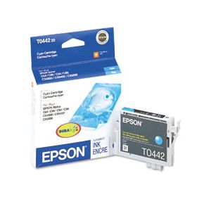 Cartouche d'encre Cyan d'origine OEM Epson T044220 (T0442)