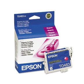 Cartouche d'encre Magenta d'origine OEM Epson T048320 (T0483)