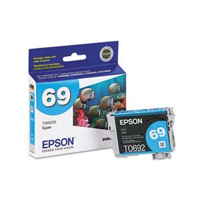 Cartouche d'encre Cyan d'origine OEM Epson T069220 (T0692)