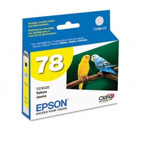 Cartouche d'encre Jaune d'origine OEM Epson T078420 (T0784)