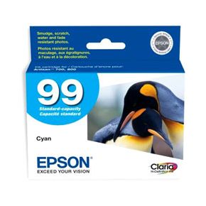 Cartouche d'encre Cyan d'origine OEM Epson T099220 (T0992)