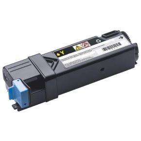 Cartouche Toner Laser Dell 331-0718 (D6FXJ) Jaune Réusinée Haut Rendement