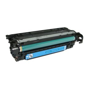 Cartouche Toner Laser Cyan Réusinée Hewlett Packard CE251A pour Imprimante Laserjet Couleur Séries CP3520 & CM3530