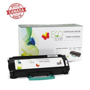 Cartouche Toner Lexmark E460X11A Extra Haut Rendement Recyclé Écoresponsable *Fabriqué au Quebec*