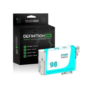 Cartouche d'encre Cyan Compatible Réusinée Epson T099220 (T0992) pour Imprimante Artisan 700, 800