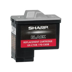 Cartouche d'encre Noir Réusinée Sharp UX-C70B