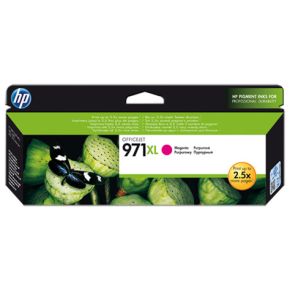 Cartouche d'encre Originale OEM Hewlett-Packard (HP) - 971XL CN627AM - Haut Rendement - Magenta