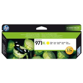 Cartouche d'encre Originale OEM Hewlett-Packard (HP) - 971XL CN628AM - Haut Rendement - Jaune