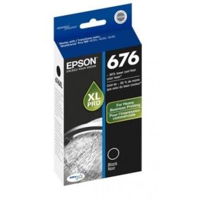 Cartouche d'encre Originale pour EPSON 676XL - T676XL120 - Haut Rendement Noir